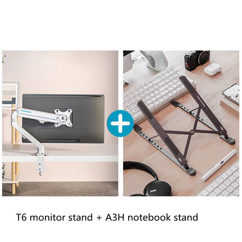 Desktop Universal Rotating Telescopic Computer Monitor Bracket Robotic Arm