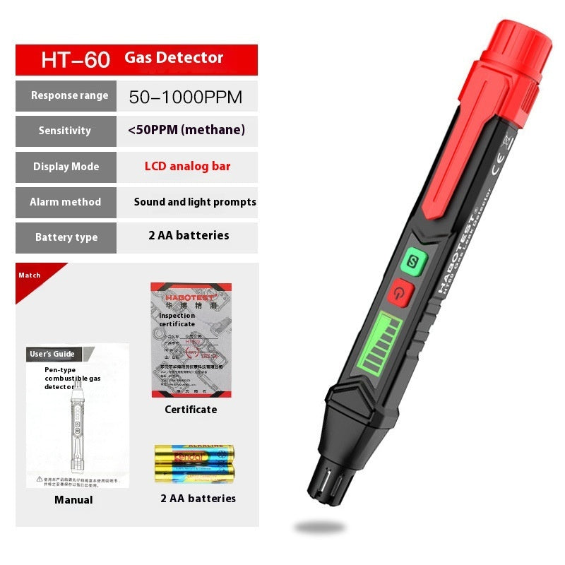 Combustible Gas Detector Detector Handheld Leak Detection Pen