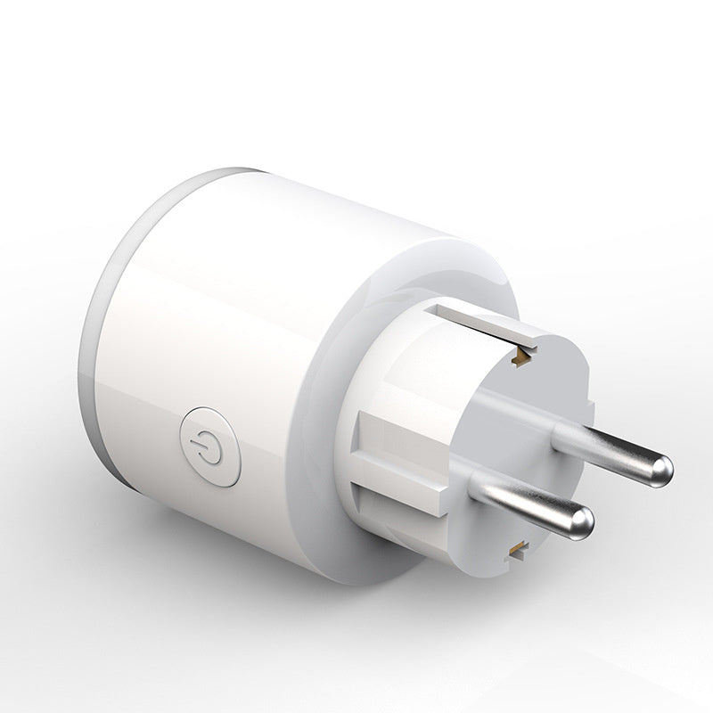 Smart Socket EU Plug WiFi Power Monitor Wireless Control Compatible Alexa Google Home Mini