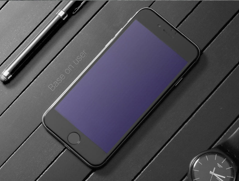 Compatible With 0.23MM Screen Protector Tempered Glass For 7 6 6s Plus Soft 3D Curved Full Cover Protective Toughened Glass Film