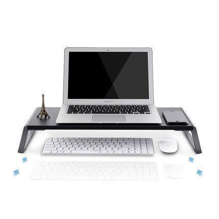 Computer monitor increased desk