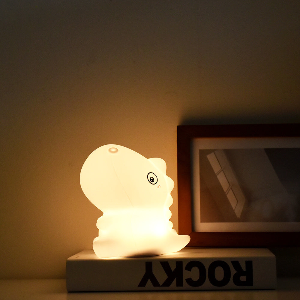Silicone pat light dinosaur night light