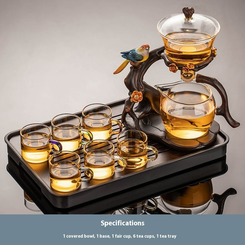 Glass Automatic Tea Set Household Teapot Tea Cup