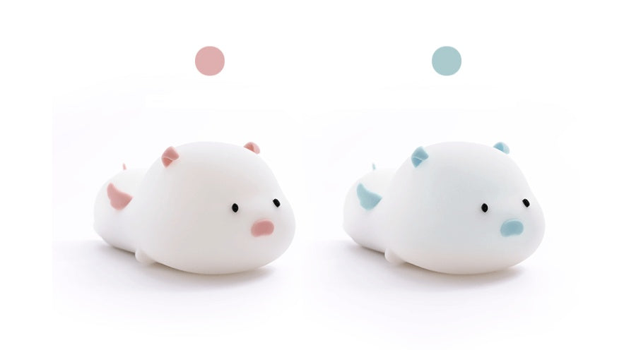 Pig silicone night light