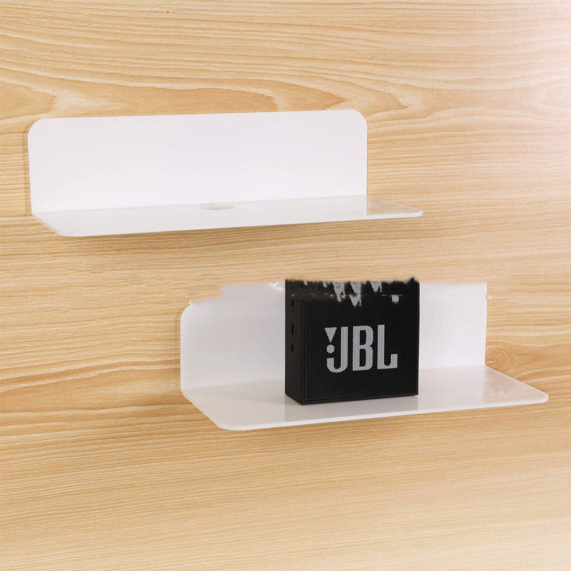 Acrylic Smart Speaker Display Rack Free Perforation Wall-mounted