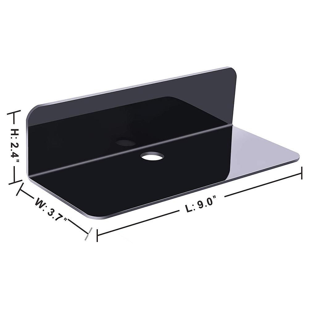 Acrylic Smart Speaker Display Rack Free Perforation Wall-mounted