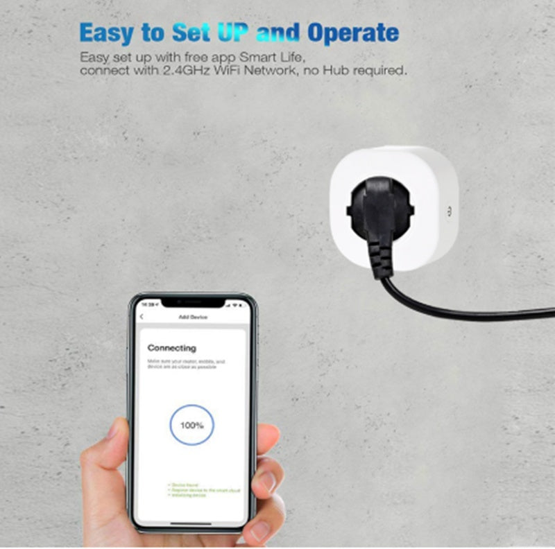Mini Smart Socket Plug Remote Control Socket Adapter Power Supply