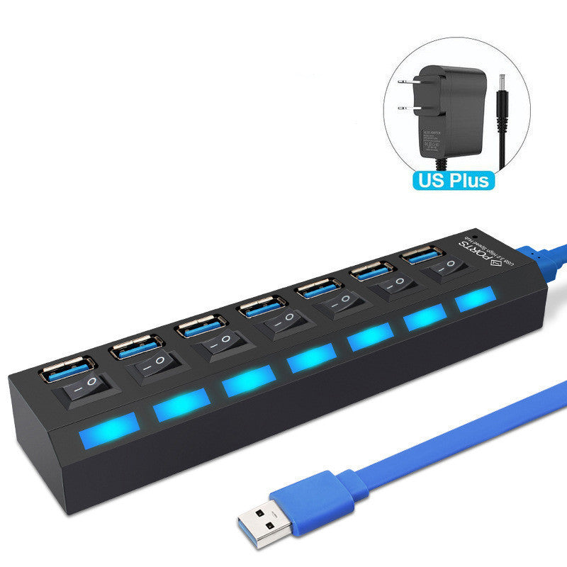 Independent 4-Port 3.0Hub Hub USB3.0 Hub
