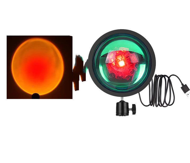 Desktop Retractable Sunset Light, Sunset Light, Atmosphere Night Light