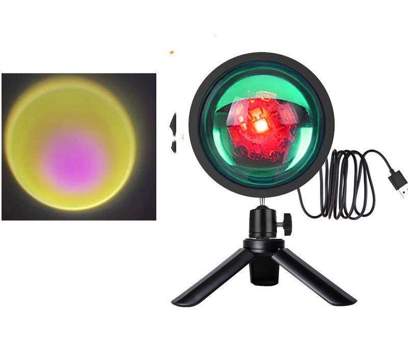 Desktop Retractable Sunset Light, Sunset Light, Atmosphere Night Light