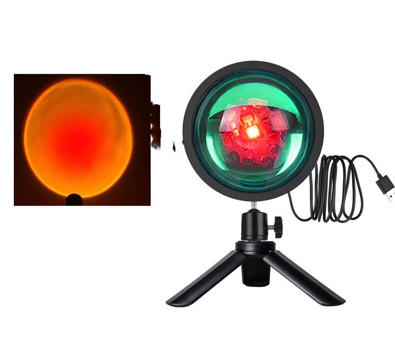 Desktop Retractable Sunset Light, Sunset Light, Atmosphere Night Light