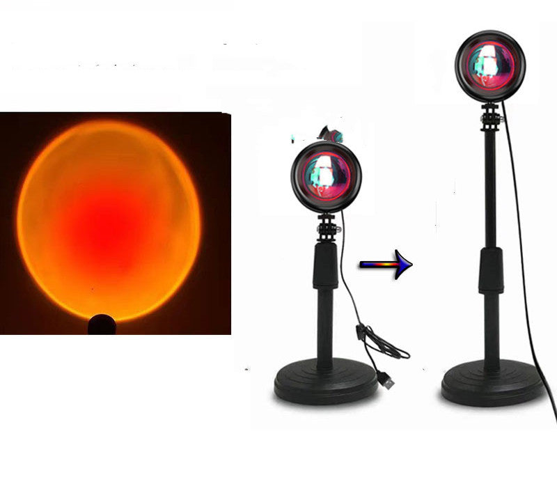 Desktop Retractable Sunset Light, Sunset Light, Atmosphere Night Light