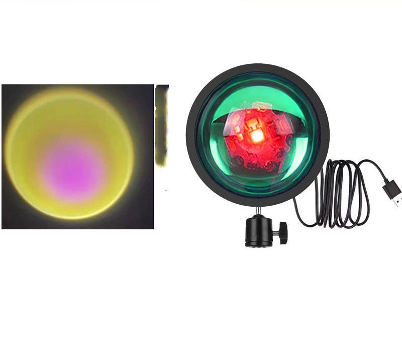 Desktop Retractable Sunset Light, Sunset Light, Atmosphere Night Light