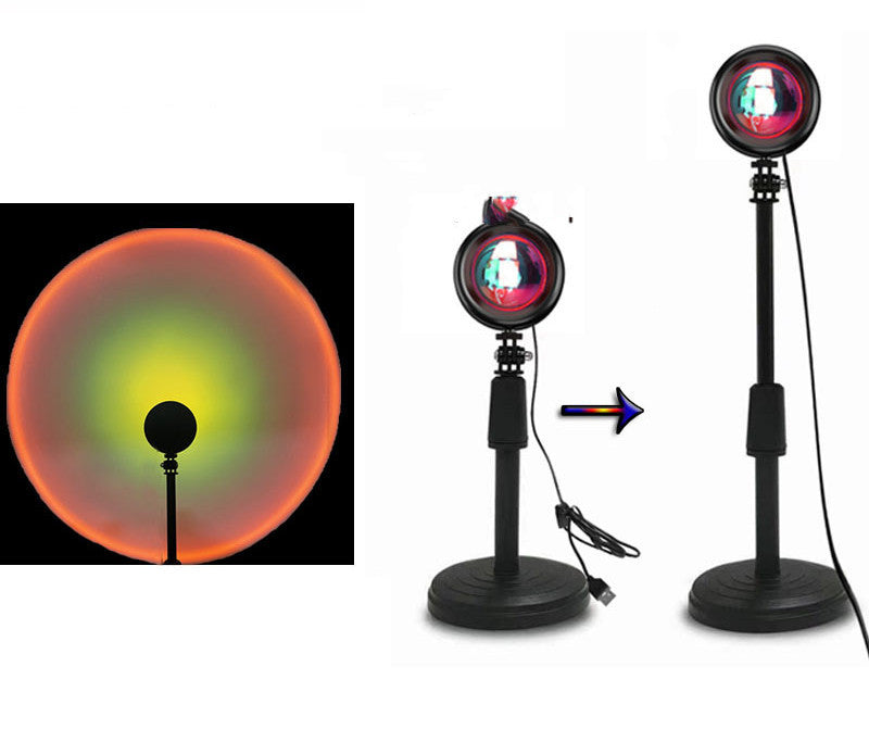 Desktop Retractable Sunset Light, Sunset Light, Atmosphere Night Light