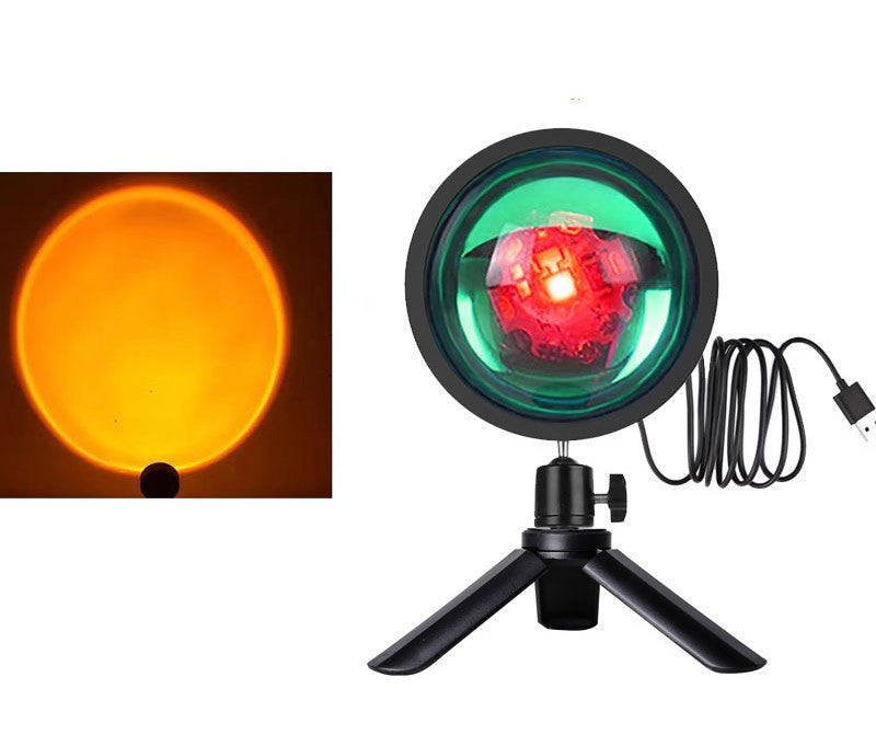 Desktop Retractable Sunset Light, Sunset Light, Atmosphere Night Light