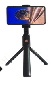 Compatible with Apple, Explosive Bluetooth Selfie Stick Integrated Selfie Artifact Mobile Phone Universal Video Broadcast Tripod Selfie Stick