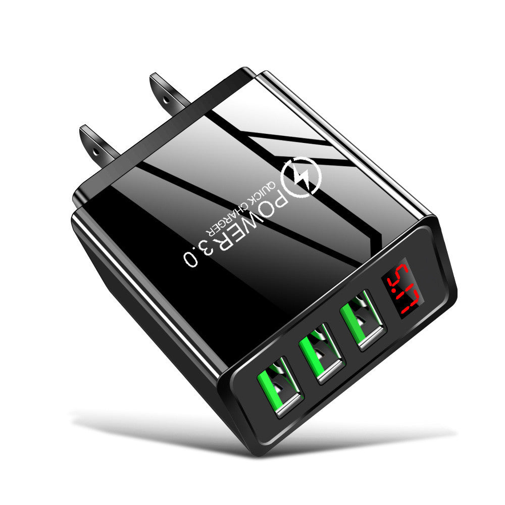 Digital Display Charger Digital Display Quick Charger Smart Phone Charging Head