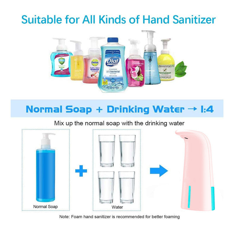 Intelligent Induction Foam Washing Mobile Phone Automatic Soap Dispenser