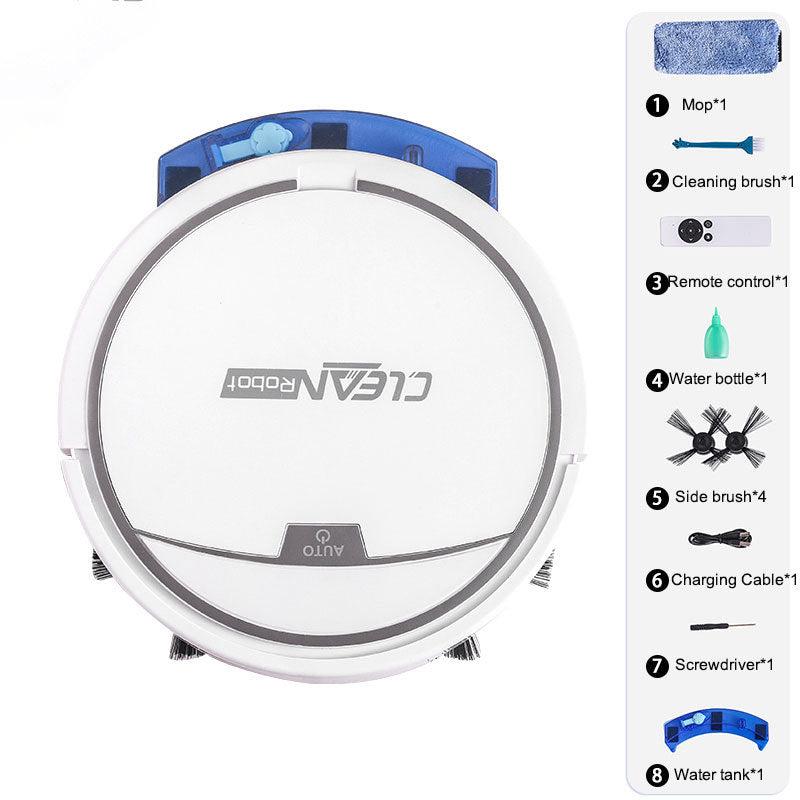 Large Suction Silent Intelligent Sweeping Robot