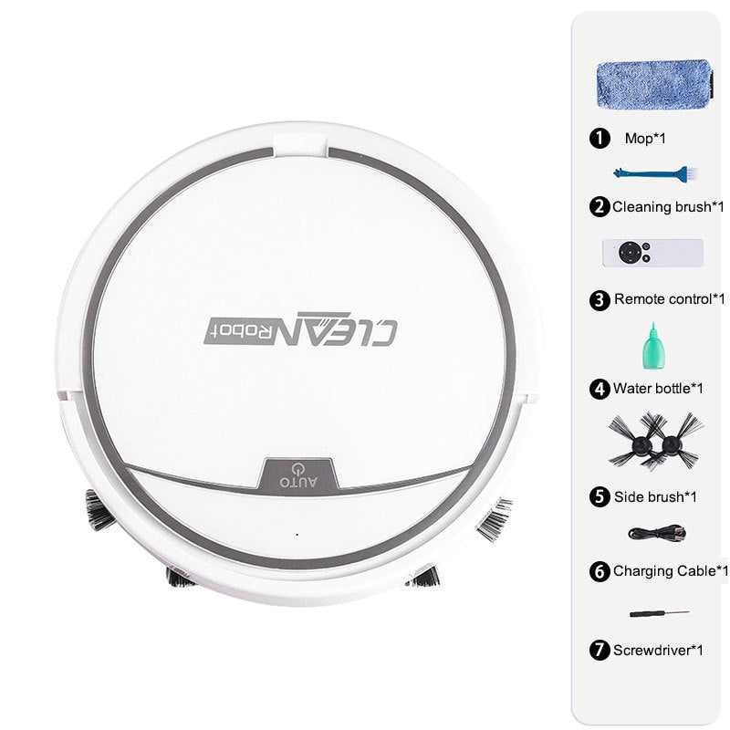 Large Suction Silent Intelligent Sweeping Robot