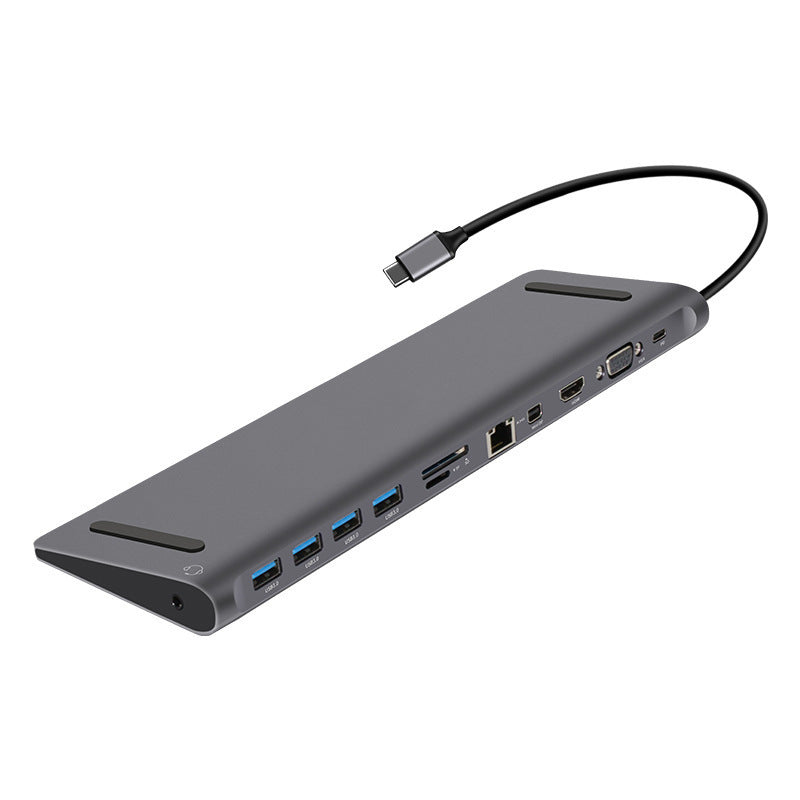 Type-C Hub Dock 12 In 1 Usb-c HD Extended Hub