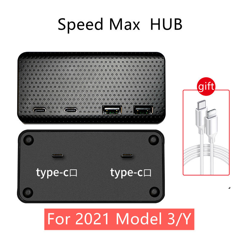 Accessories USB Extension HUB Hub Hidden Storage Compartment