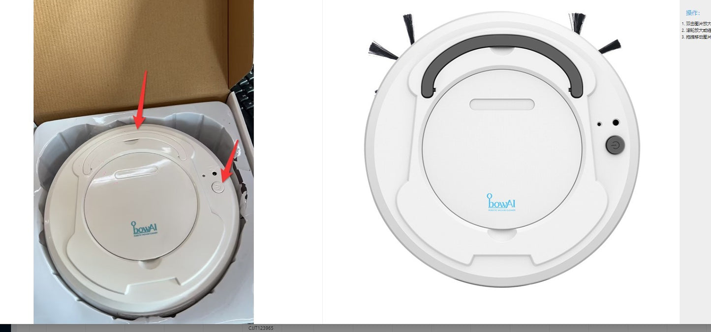 Intelligent sweeping robot Sweeping and mopping machine