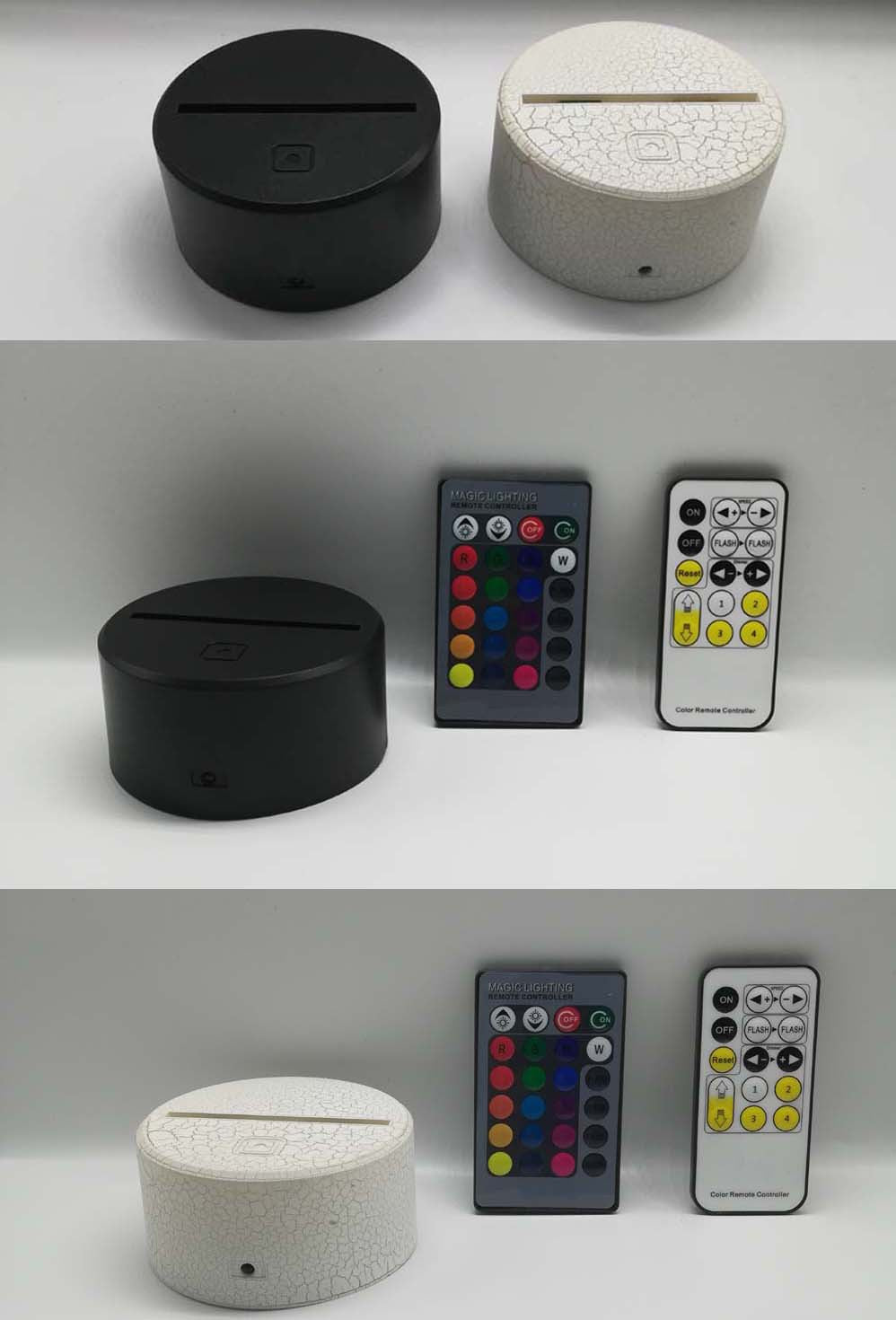 Car 3D stereo night light