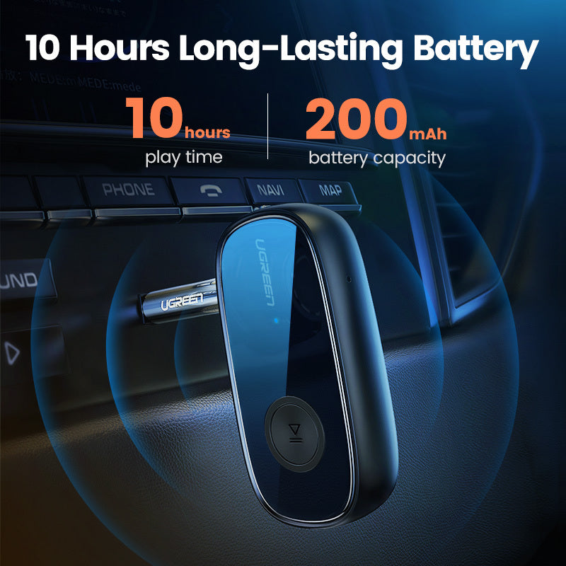Car aux bluetooth receiver