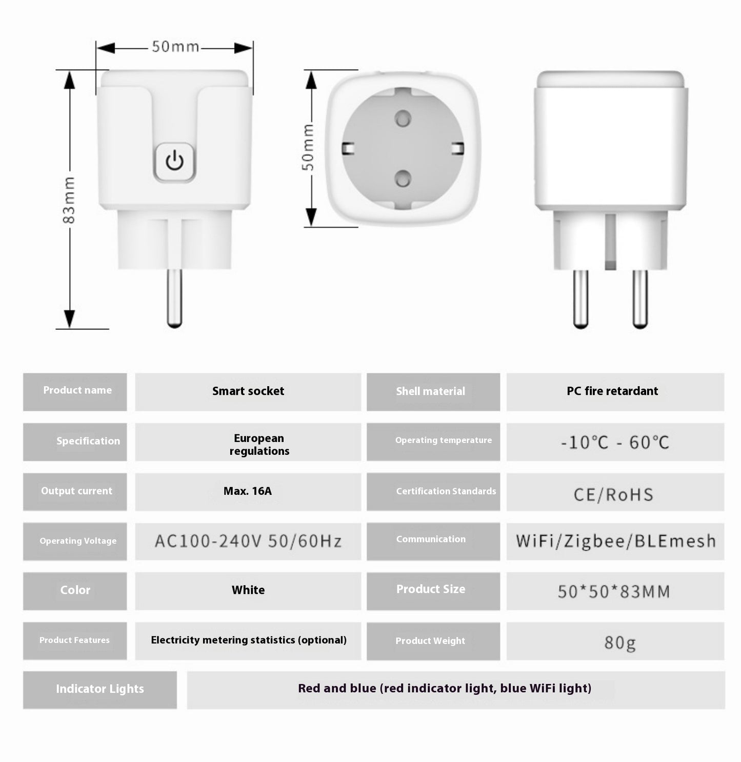 Smart Socket Voice Control Remote