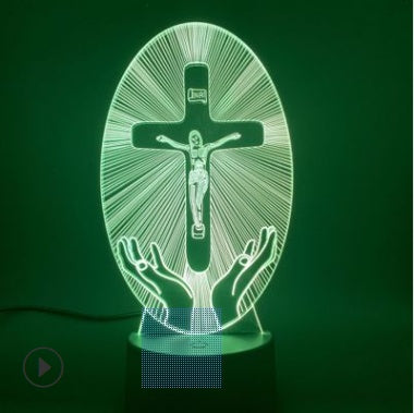 Religious series 3D night light