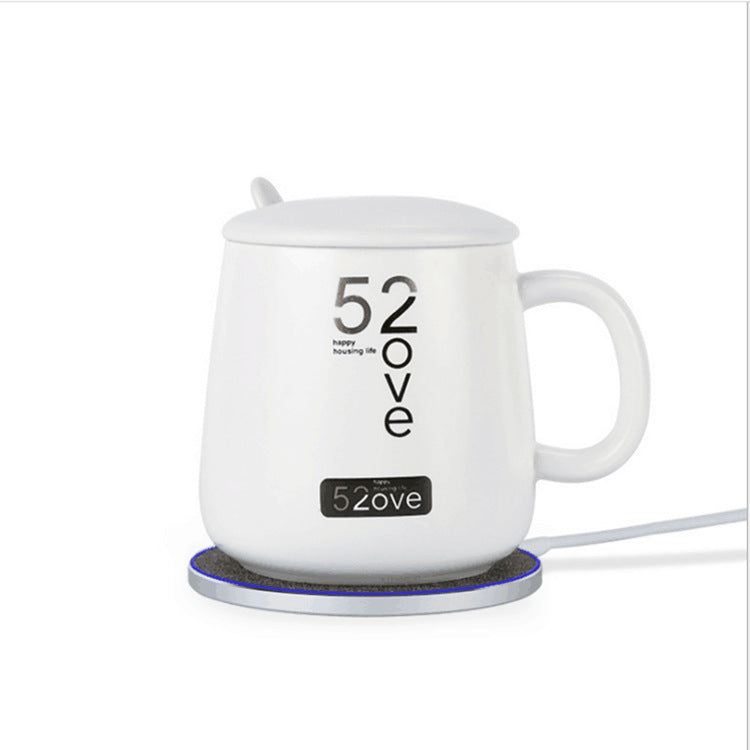 Wireless charging thermostat cup combo