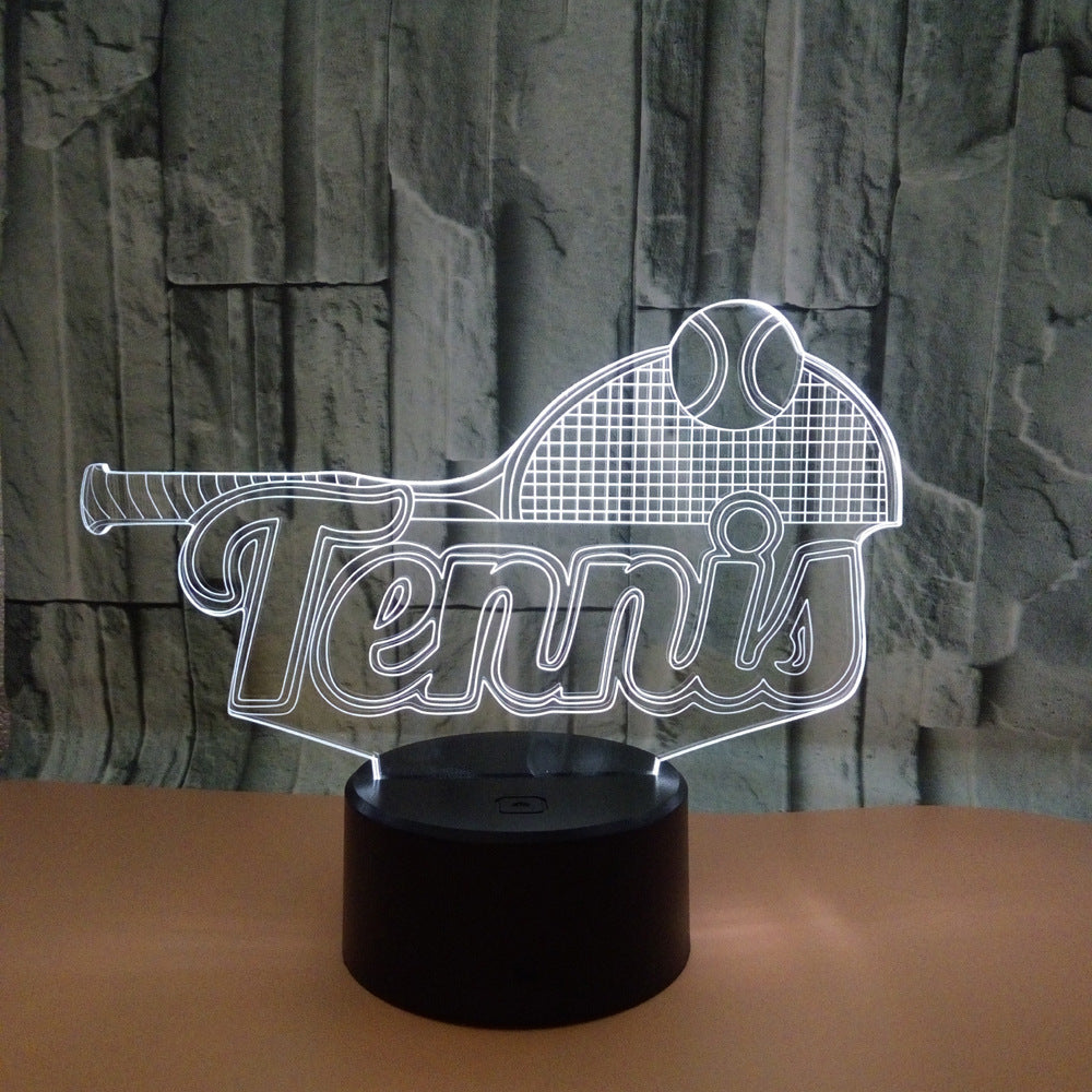 Tennis 3D Night Light