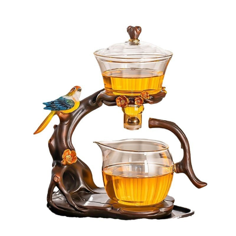 Glass Automatic Tea Set Household Teapot Tea Cup