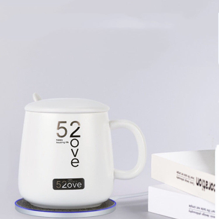 Wireless charging thermostat cup combo