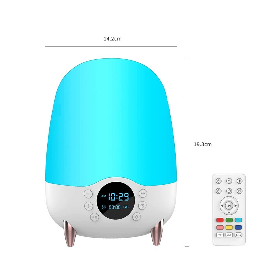 Colorful Atmosphere Bedroom Night Light Smart Bluetooth Speaker