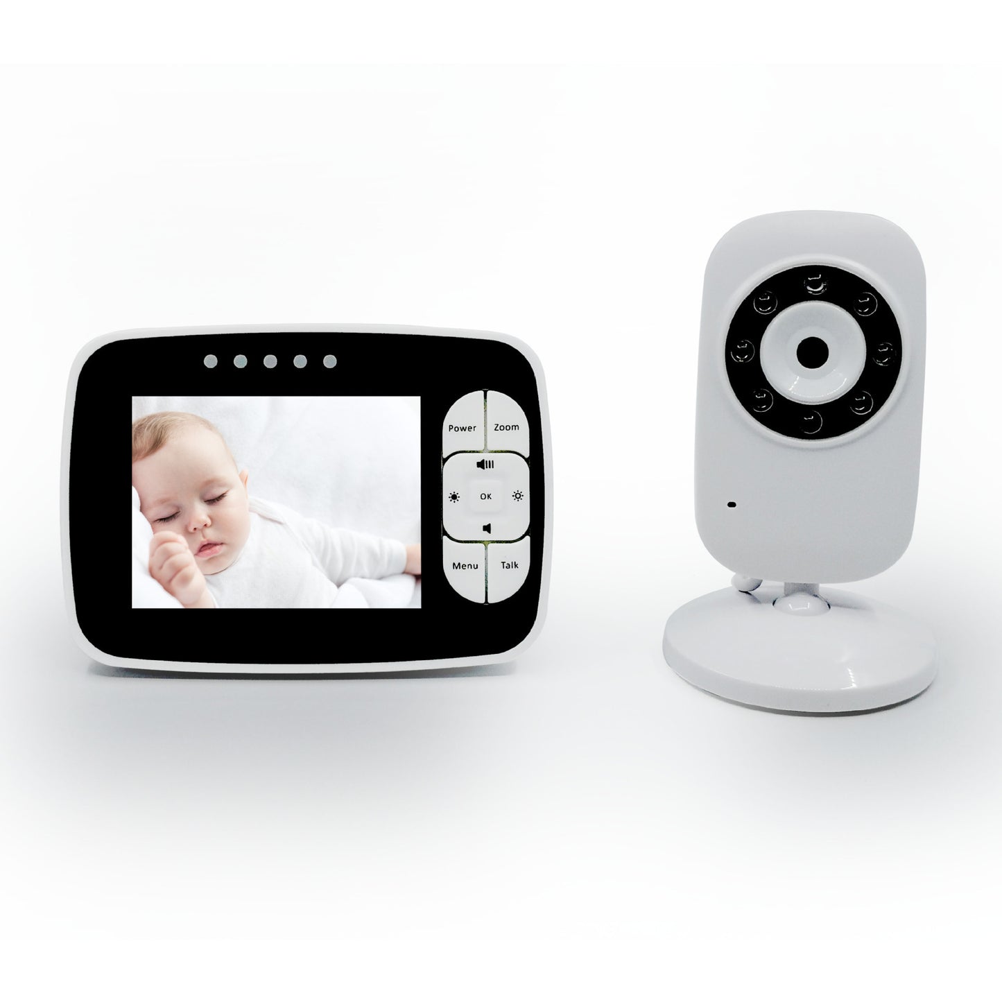 Wireless Digital Audio And Video Child Monitor Monitor