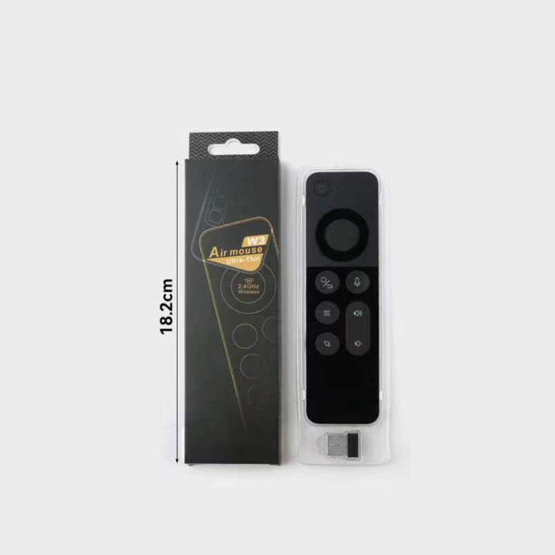 Double-sided Wireless Mini W3 Intelligent Voice Remote Control