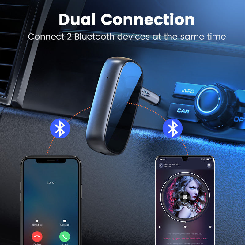 Car aux bluetooth receiver