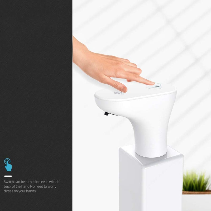 Soap Dispenser, Automatic Pressless Foaming - Infrared Motion Sensor Liquid Hands-Free Soap Dispenser