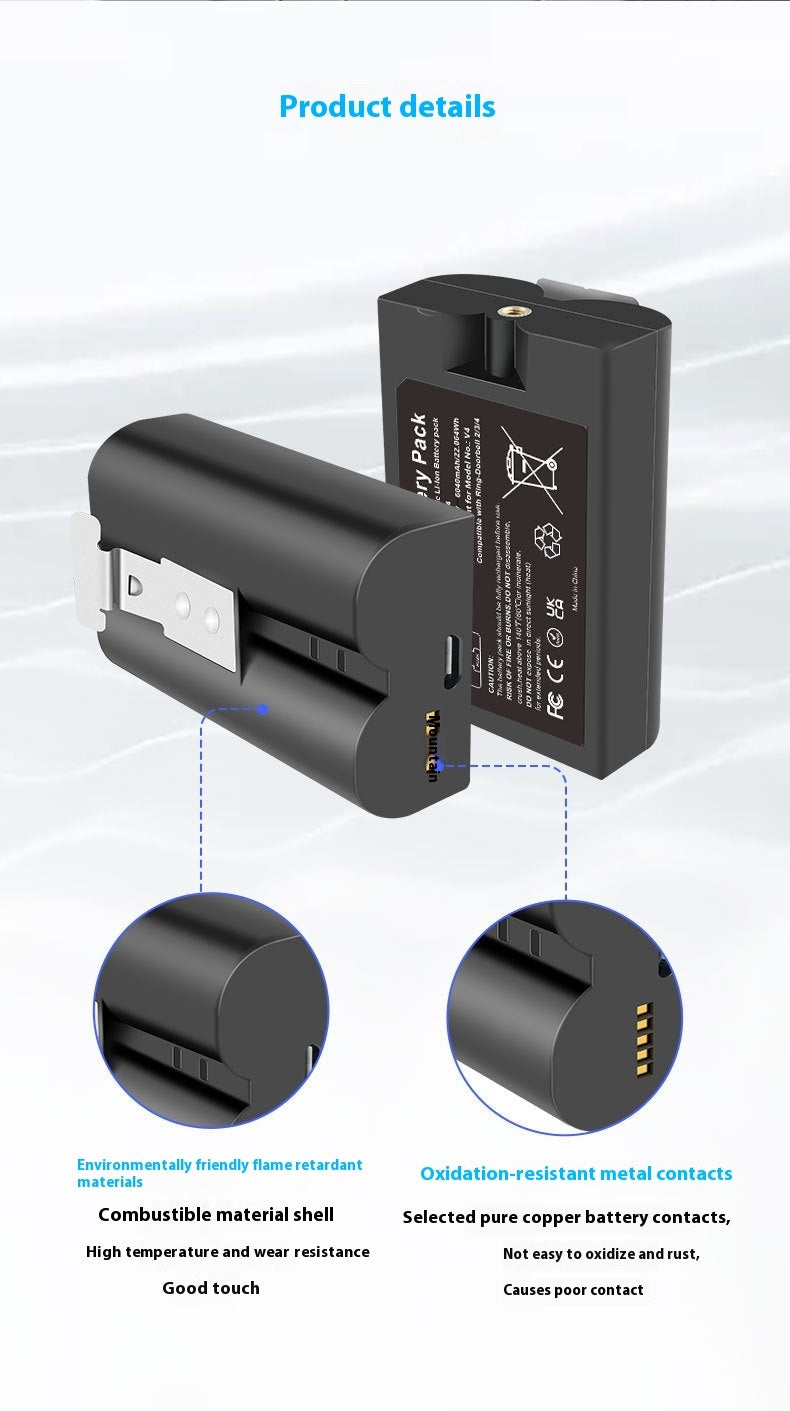 V4 Doorbell Battery SM002 Video Doorbell