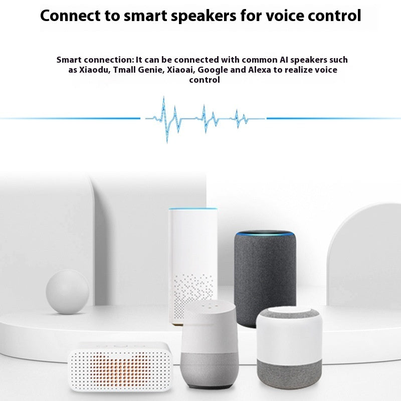 Graffiti European Standard 16A Smart WiFi Plug 2-in-1 Power