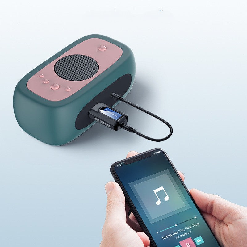 New Bluetooth Receiver LCD Display Bluetooth 5.0 Adapter