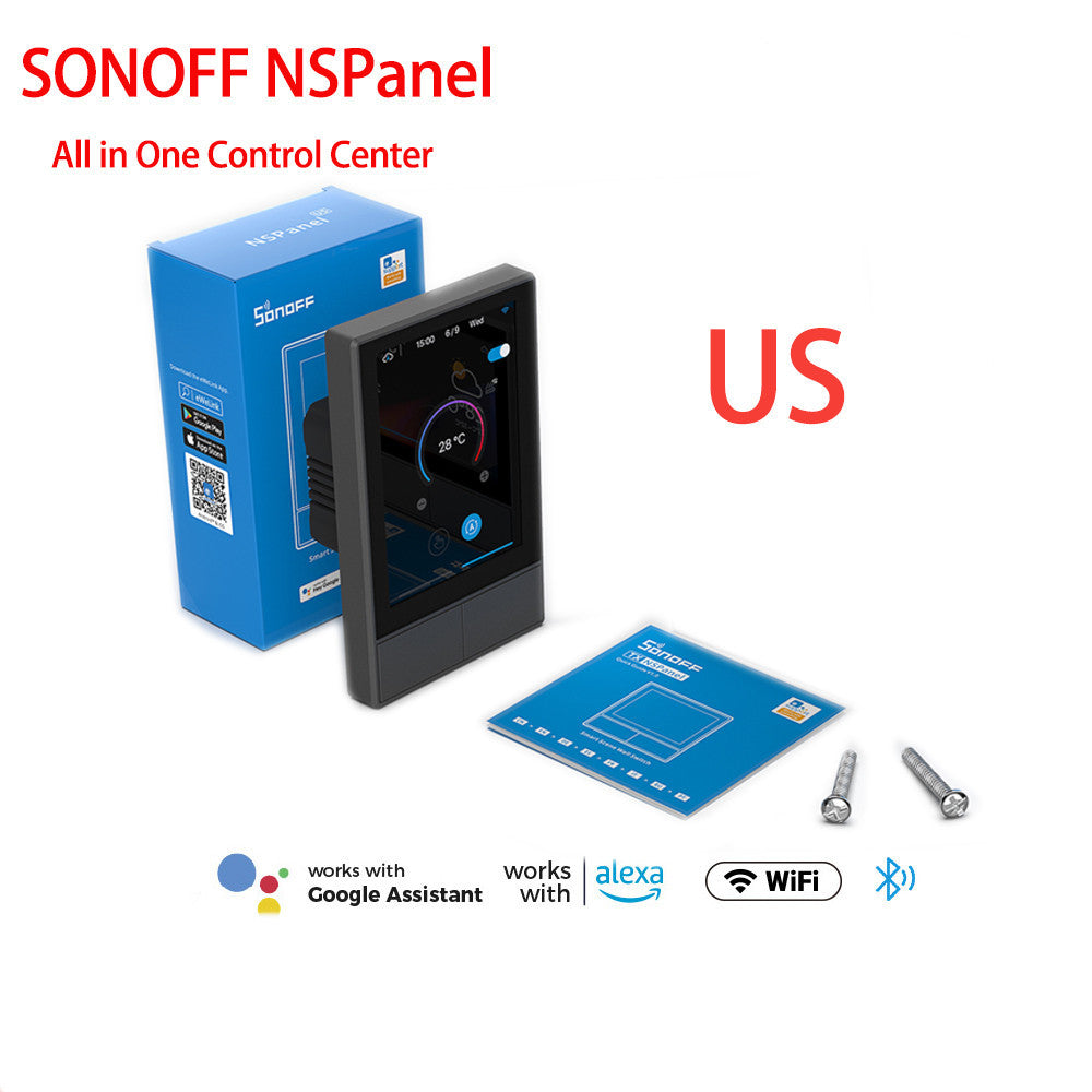 Central Thermostat HMI Control Smart Home