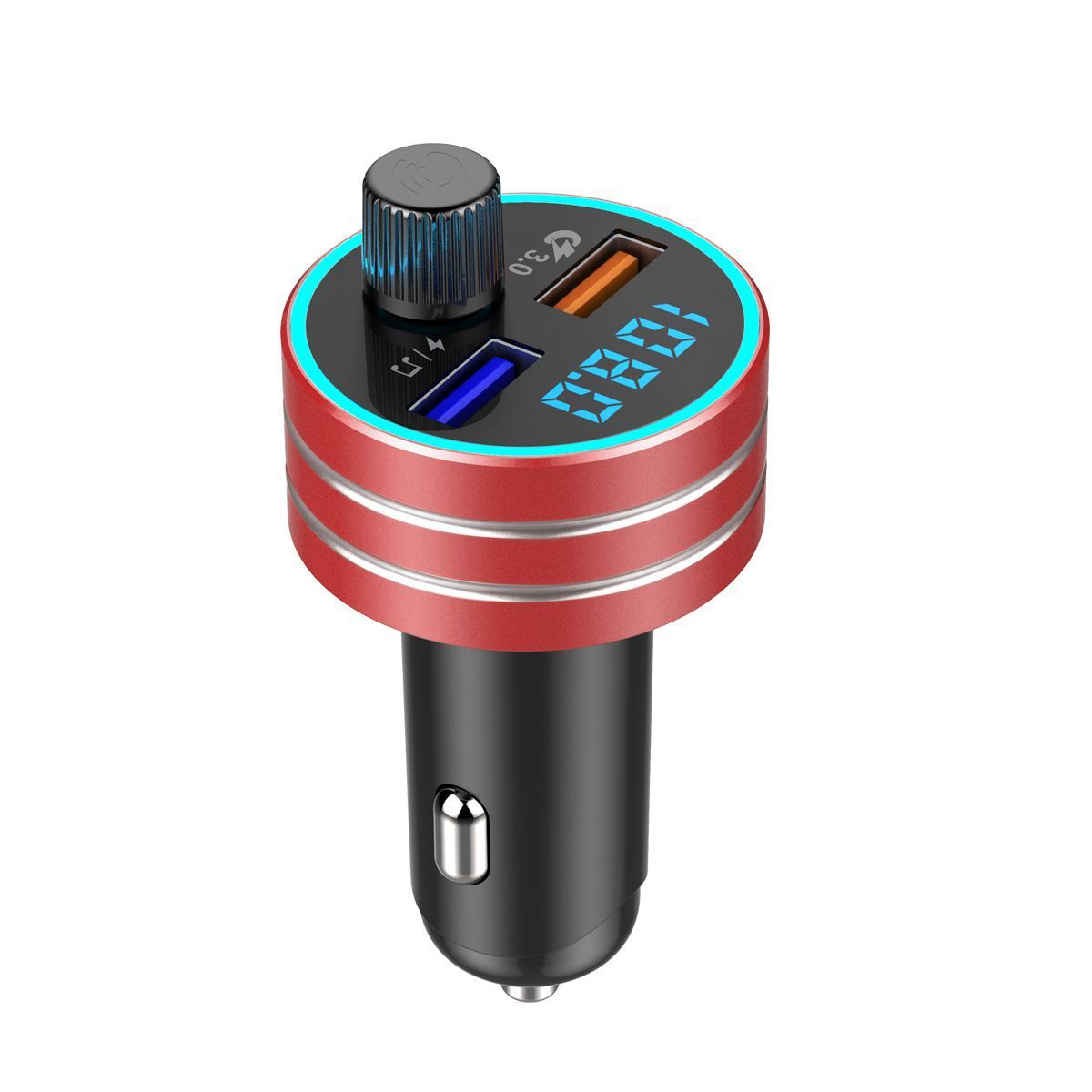Bluetooth Transmitter Receiver Dual Usb Multifunction Car Charger