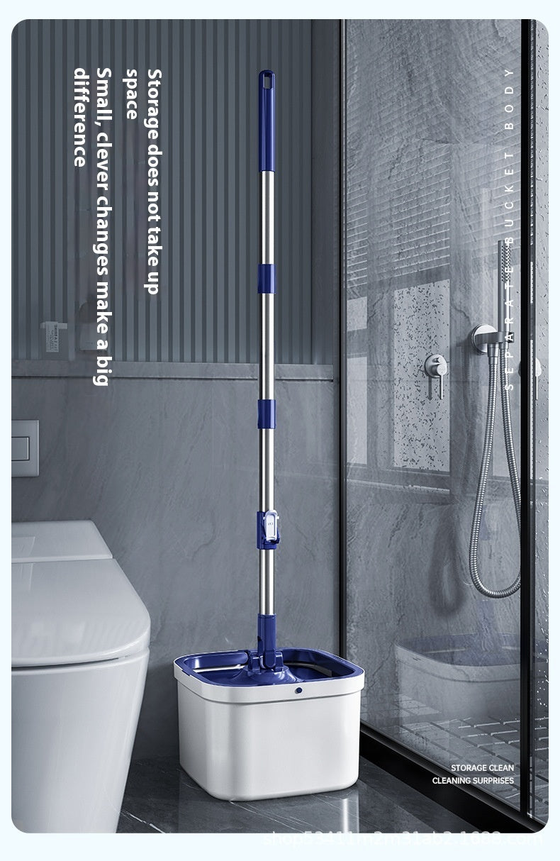 Hand Wash-free Rotary Mop Household Automatic Dehydration Lazy Mop