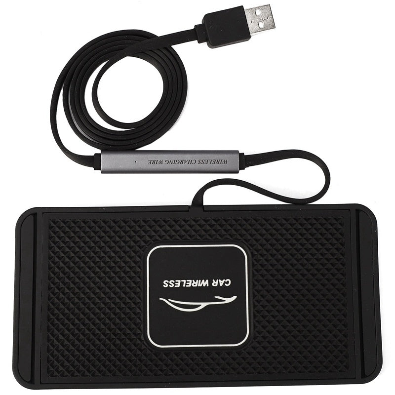 Car anti-skid pad wireless charger