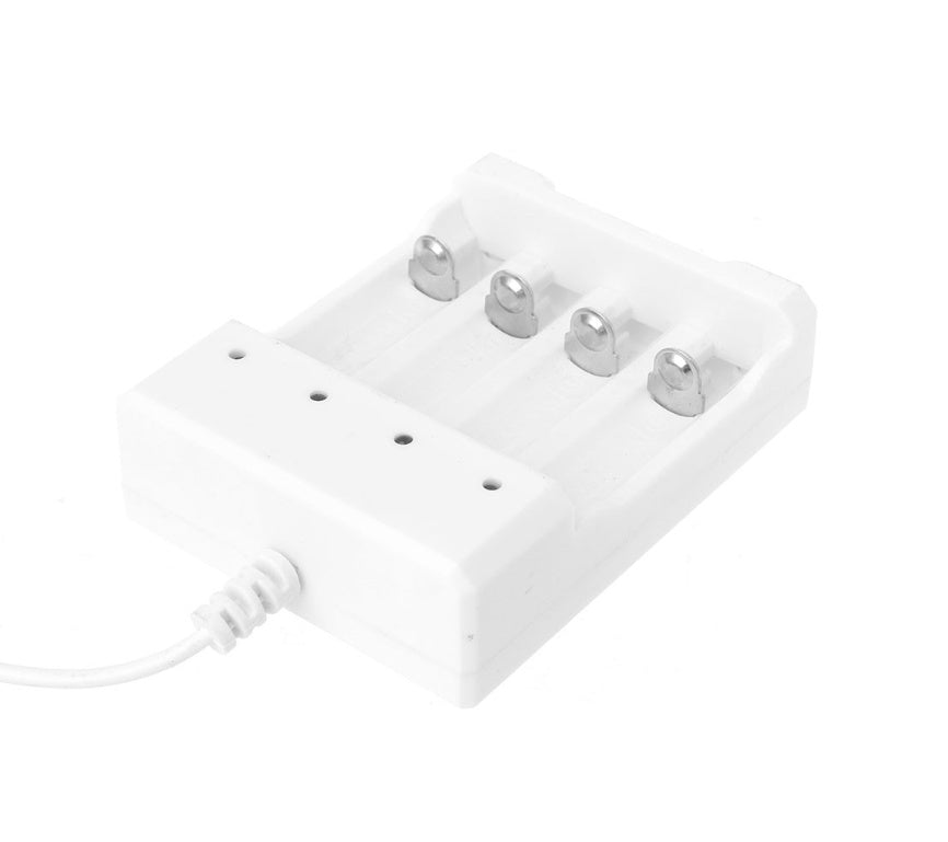 Battery Charger Adapter 1.2V Universal Smart 4Slot Rechargeable Battery Charger Adapter USB Plug