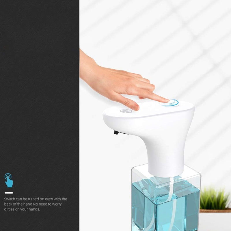 Soap Dispenser, Automatic Pressless Foaming - Infrared Motion Sensor Liquid Hands-Free Soap Dispenser