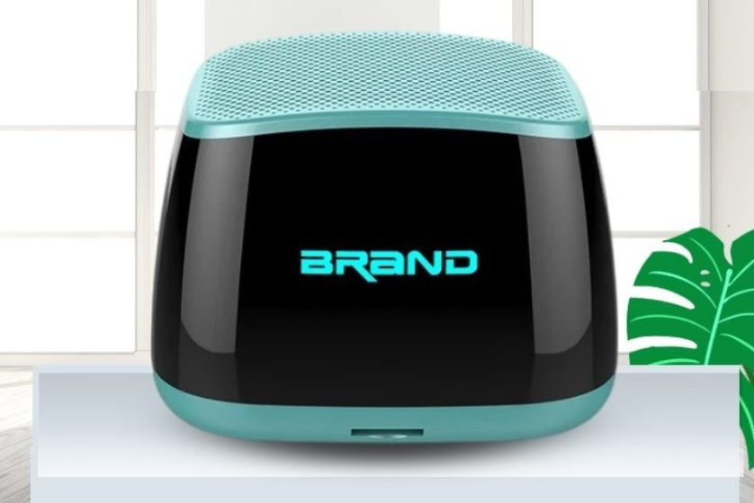 Speaker Bluetooth Speaker Backlit Smart Blue